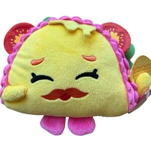 Shopkins Plush Taco Terrie Cute Kawaii Stuffed Animal 6”